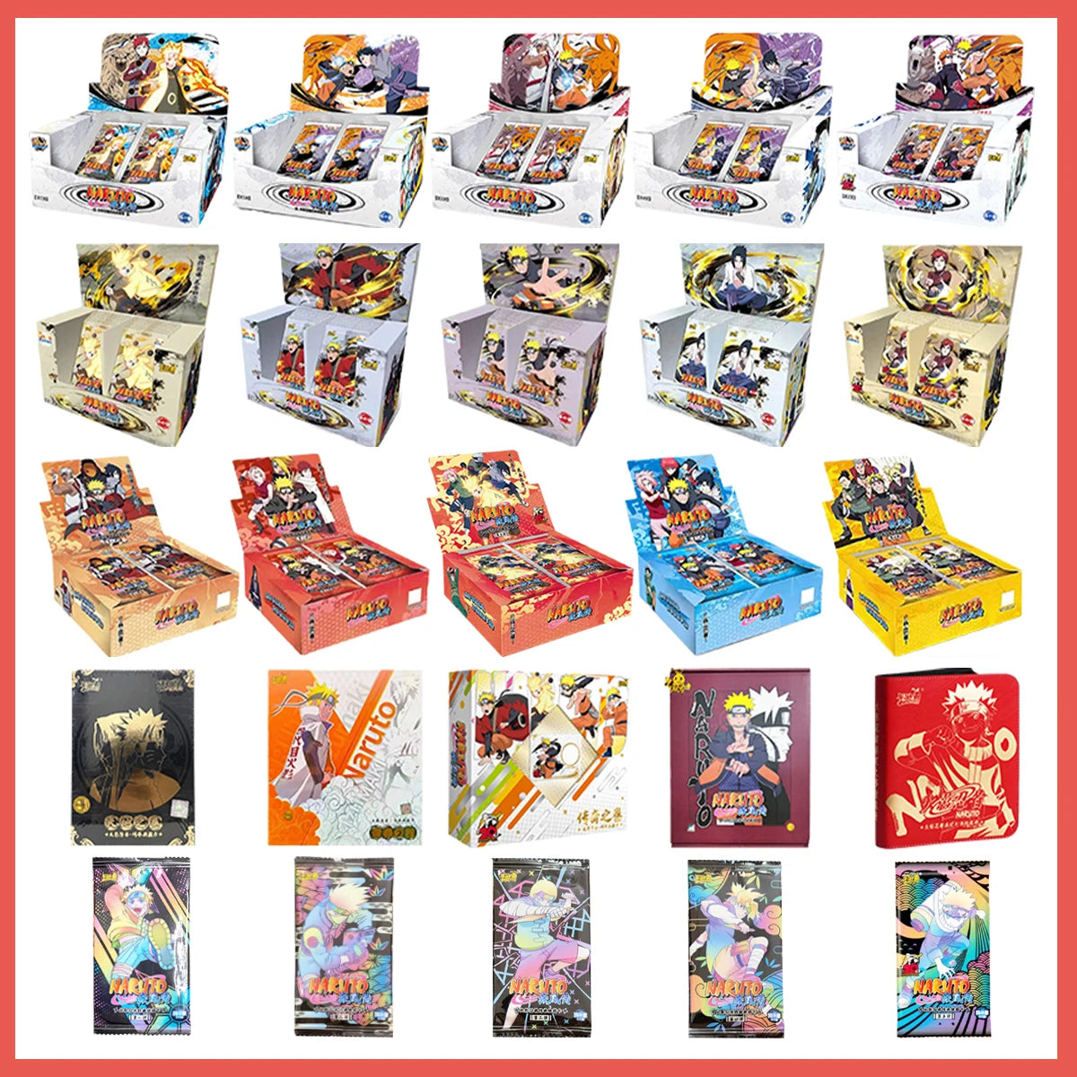 New Full Set Naruto Cards KAYOU T2ｗ5 Highly Rated Out-Of-Print Rare Complete Collection Series Peripheral Card Collection Cards